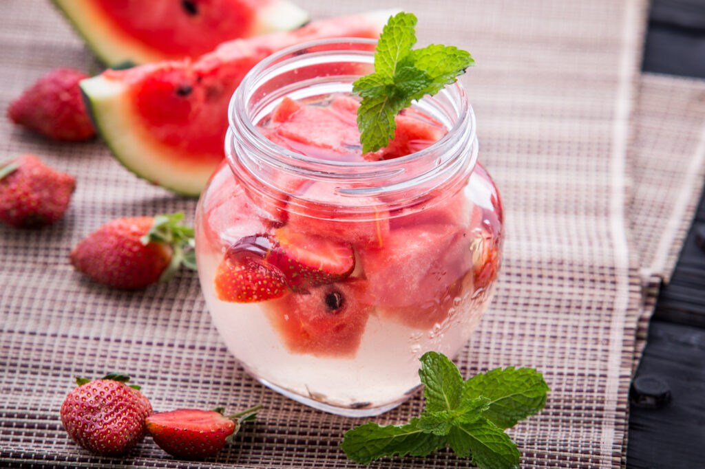 Recipe: Strawberry Flavoured and Infused Water